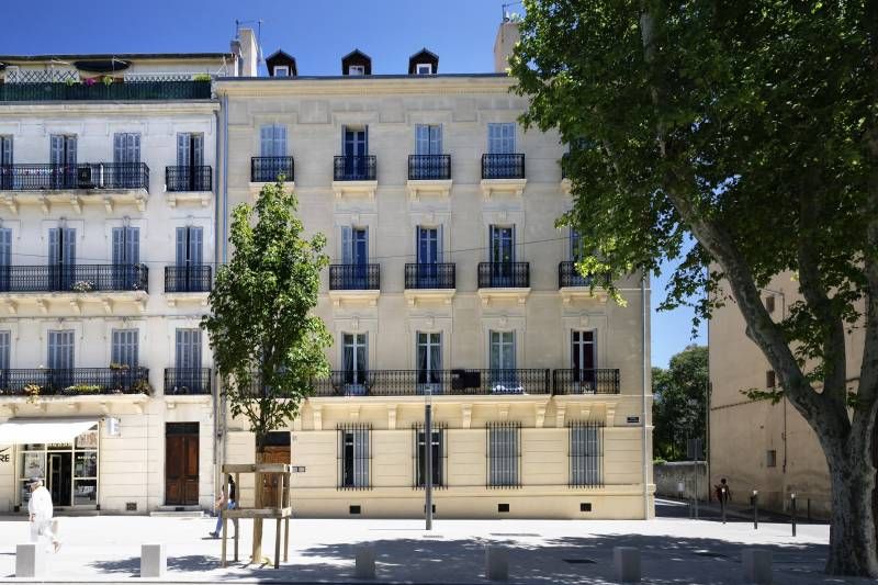 Ravalement de façade sur une maison