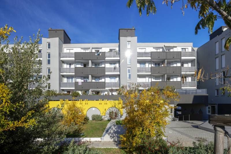 Ravalement de façade d'une résidence