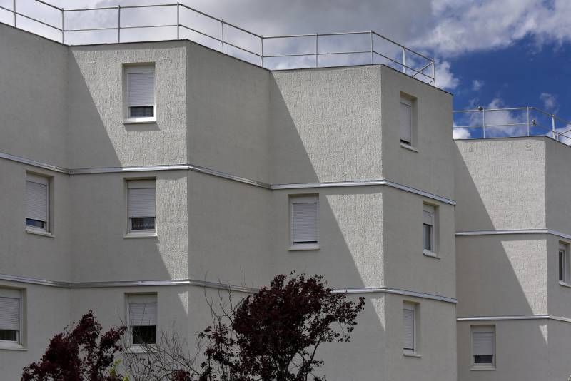 Ravalement des façades d'une villa