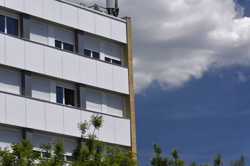 Bardage sur un bâtiment