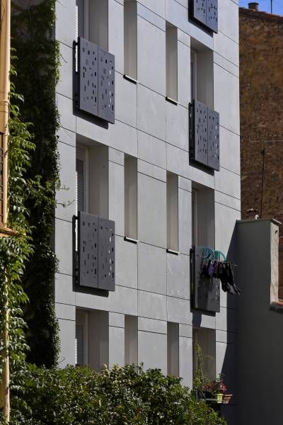 Bardage et ITE d'un immeuble